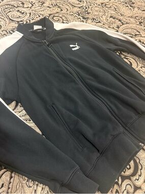 Puma Women’s Black & White Track Jacket